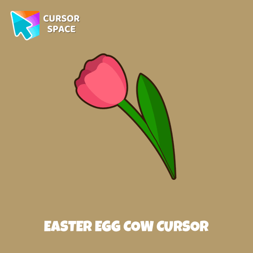 Easter Egg Cow cursor pointer cursor